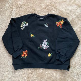 ザラキッズ(ZARA KIDS)の刺繍トレーナー(ニット)