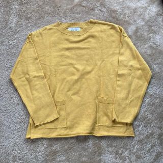 ザラキッズ(ZARA KIDS)のイエローニット(ニット)