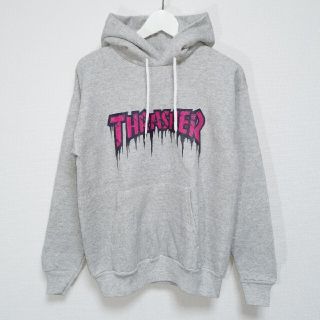 スラッシャー(THRASHER)のM 90s THRASHER ICE スウェット パーカー HANES USA製(スケートボード)