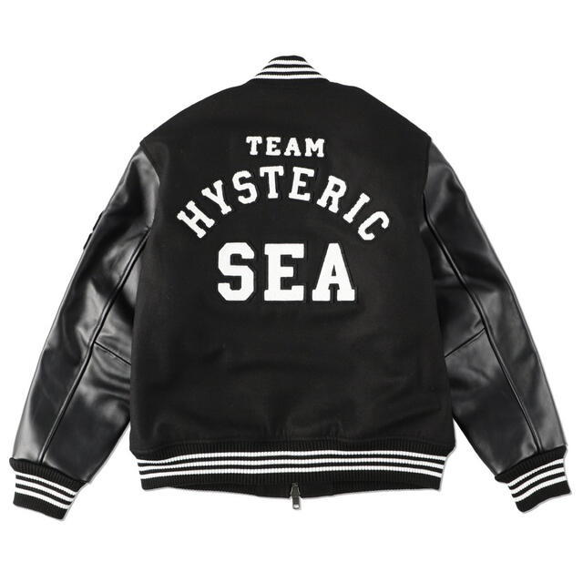 WIND AND SEA x HYSTERIC GLAMOUR スタジャン L