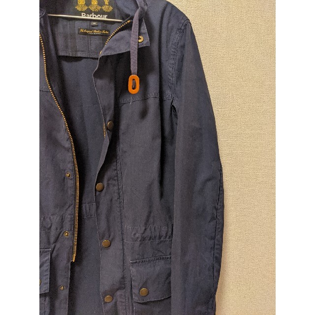 Barbour　ダーハム　ネイビー　38 1