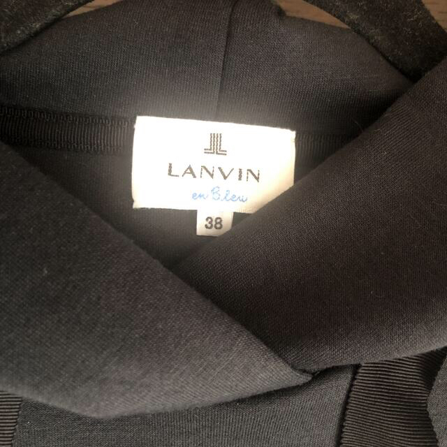 LANVIN en Bleu(ランバンオンブルー)の⭐︎LANVIN⭐︎パーカー　ワンピース レディースのワンピース(ロングワンピース/マキシワンピース)の商品写真