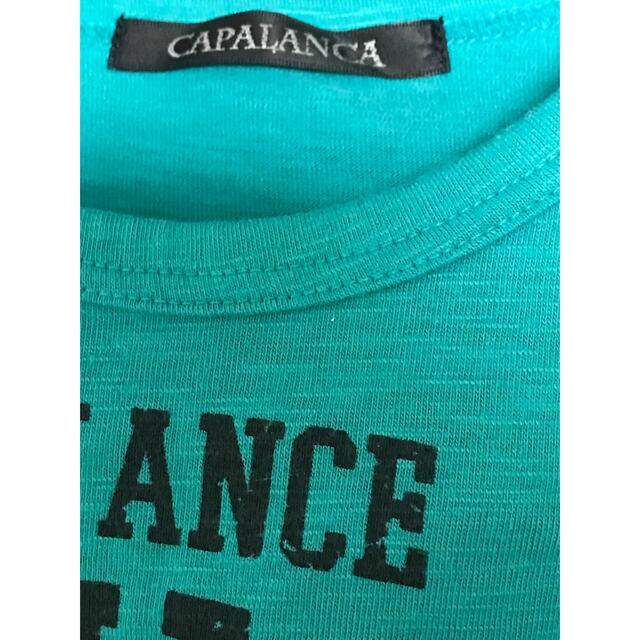 送料無料　CAPALANCA Tシャツ　M メンズのトップス(Tシャツ/カットソー(半袖/袖なし))の商品写真