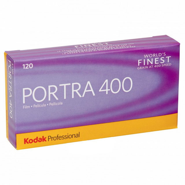 Kodak カラーネガティブフィルム  portra400 120