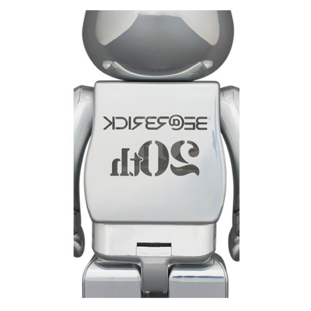 MEDICOM TOY(メディコムトイ)のBE@RBRICK 20th Anniversary DEEP CHROME エンタメ/ホビーのフィギュア(その他)の商品写真