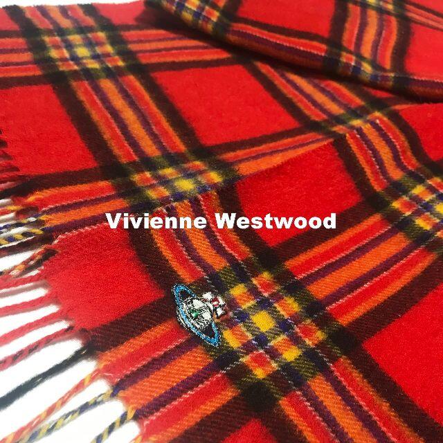 【Vivienne Westwood】ANDREAS カシミヤ100% マフラーマフラー/ショール