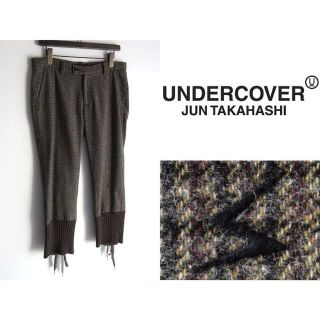 アンダーカバー(UNDERCOVER)の希少 アンダーカバー 07AW ウールアンゴラツイードジョッパーズパンツ 4(その他)