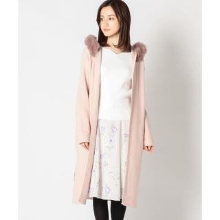 ミッシュマッシュ(MISCH MASCH)の最終価格☆新品未開封🎀MISCH MASCH ラビットファーニットフードコート✨(カーディガン)