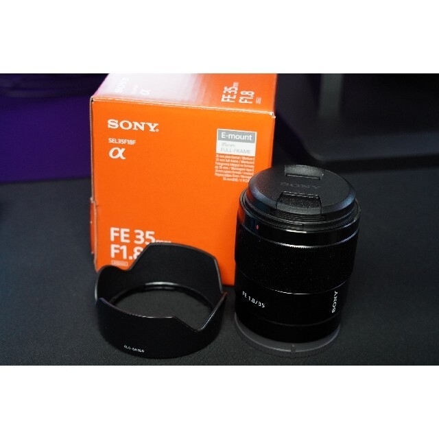 美品 SONY 35mm F1.8 SEL35F18F フルサイズ単焦点レンズ