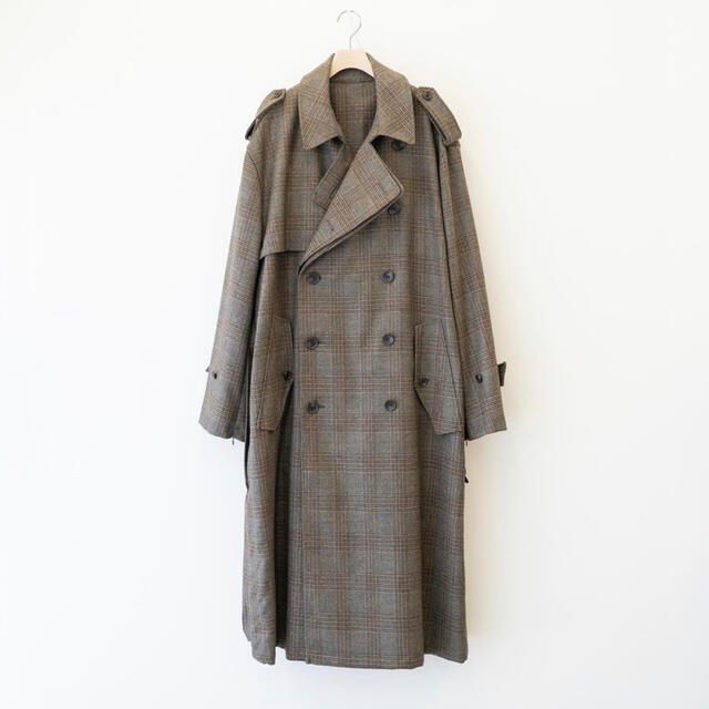 stein Oversized Overlaped TrenchCoat   メンズのジャケット/アウター(トレンチコート)の商品写真