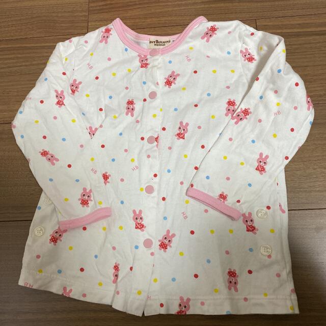 mikihouse(ミキハウス)のミキハウス　ホットビスケッツ　パジャマ　100cm キッズ/ベビー/マタニティのキッズ服女の子用(90cm~)(パジャマ)の商品写真