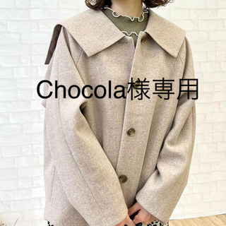 シマムラ(しまむら)の【Chocola様専用】セーラーカラーコート　しまむら(ダウンコート)