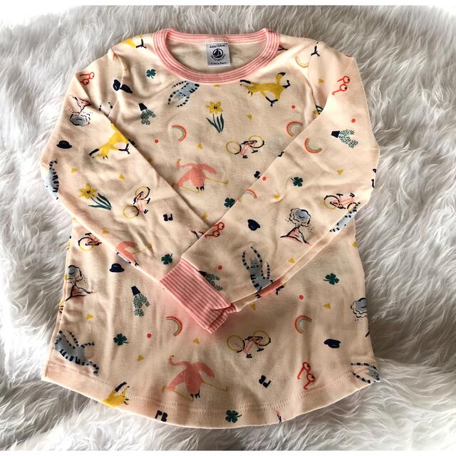 PETIT BATEAU パジャマ　104cm キッズ/ベビー/マタニティのキッズ服女の子用(90cm~)(パジャマ)の商品写真