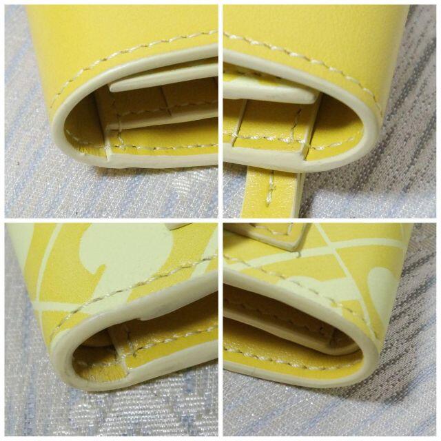 GHERARDINI(ゲラルディーニ)の新品未使用　GHERARDINI　ゲラルディーニ　コンパクト財布　折り畳み　黄色 レディースのファッション小物(財布)の商品写真
