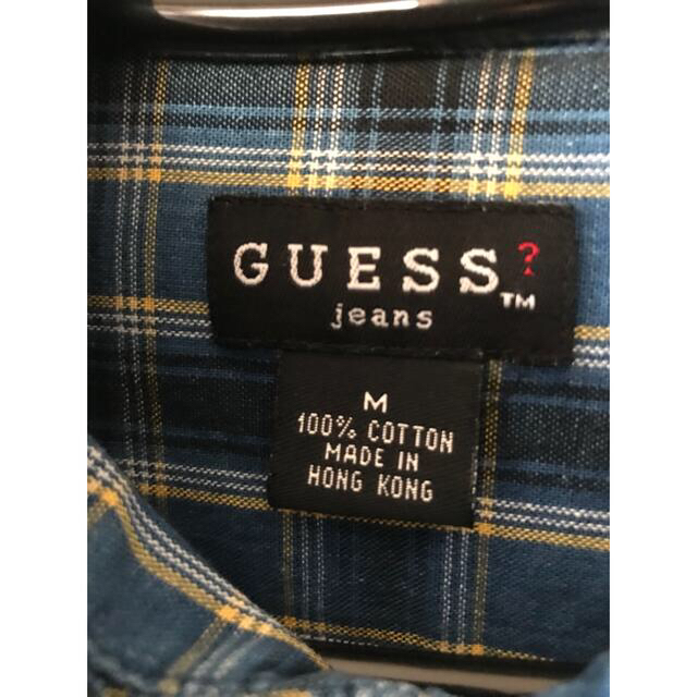 GUESS(ゲス)のGUESS jeans ボタンダウンシャツ　M メンズのトップス(シャツ)の商品写真