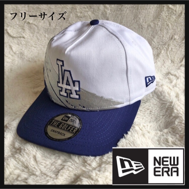 【海外限定】New Era ロサンゼルスドジャース ペイントストライプ