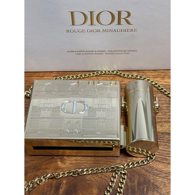 Dior(ディオール)のDiorクリスマス限定　ケースのみ コスメ/美容のメイク道具/ケアグッズ(メイクボックス)の商品写真