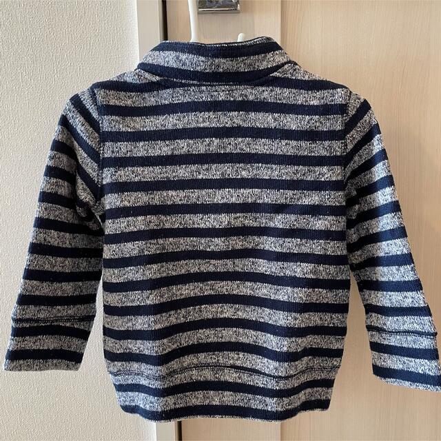 babyGAP(ベビーギャップ)のbabyGAP ボーダー柄ニット キッズ/ベビー/マタニティのキッズ服男の子用(90cm~)(ニット)の商品写真