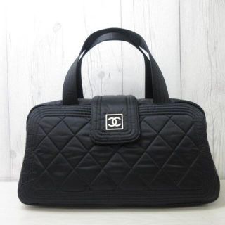 シャネル(CHANEL)の極美品 CHANEL シャネル スポーツライン マトラッセ ココマーク バッグ(ハンドバッグ)