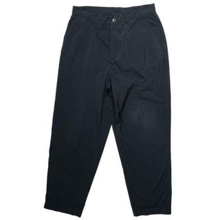 アレッジ(ALLEGE)のALLEGE アレッジ 日本製 NYLON DYED PANTS ナイロンダイパンツ AH17S-PT09 2 ブラック テーパード ボトムス【中古】【ALLEGE】(その他)