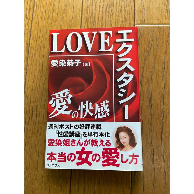 愛染恭子　loveエクスタシー　単行本 値下