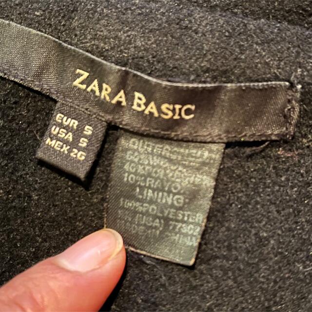 ZARA(ザラ)のZARA BASIC ショートコート レディースのジャケット/アウター(ピーコート)の商品写真