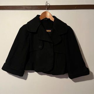 ザラ(ZARA)のZARA BASIC ショートコート(ピーコート)