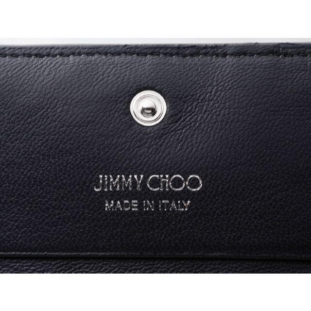 JIMMY 型押しクロコ 本革 二つ折 財布の通販 by NY's shop｜ジミーチュウならラクマ CHOO - K1815M 美品 ジミーチュウ HANNE 特価