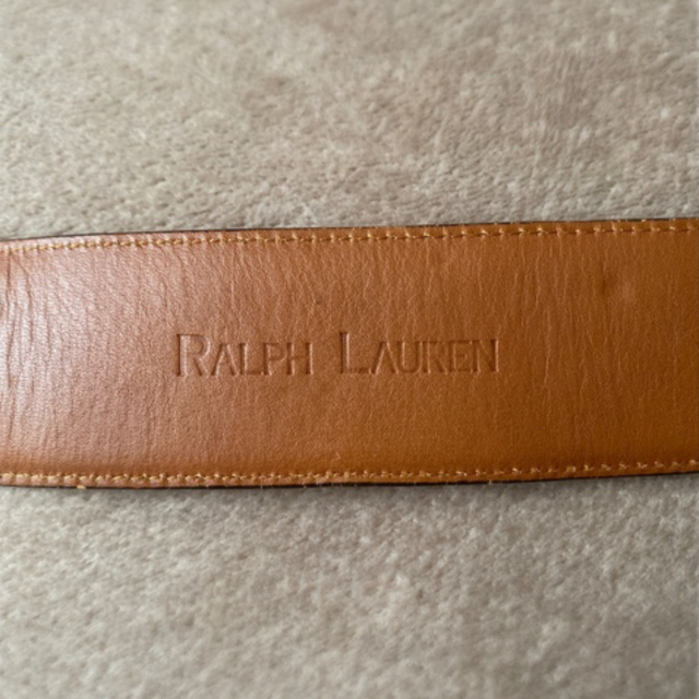 Ralph Lauren(ラルフローレン)のラルフローレン　ベルト　ブラウン　本革スエード レディースのファッション小物(ベルト)の商品写真