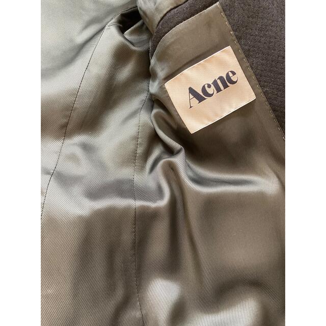 ACNE(アクネ)のacne コート　濃いネイビーコート メンズのジャケット/アウター(チェスターコート)の商品写真