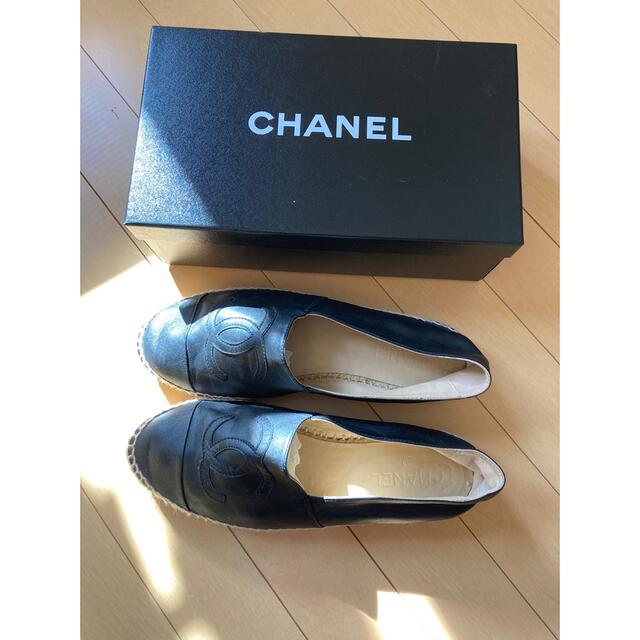 CHANEL シューズ　41サイズ　黒メンズ