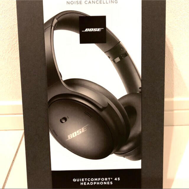 スマホ/家電/カメラ【未使用】BOSE QuietComfort45 Black