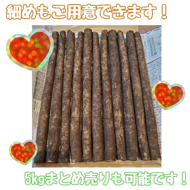 ネコポス 土ごぼう 青森県産 食品/飲料/酒の食品(野菜)の商品写真