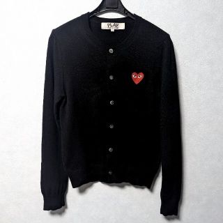 コムデギャルソン(COMME des GARCONS)のPLAY COMME des GARCONS　ギャルソン　ニット　カーディガン(カーディガン)