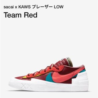 ナイキ(NIKE)のナイキ　sacai×KAWS ブレーザーLOW 26cm(スニーカー)