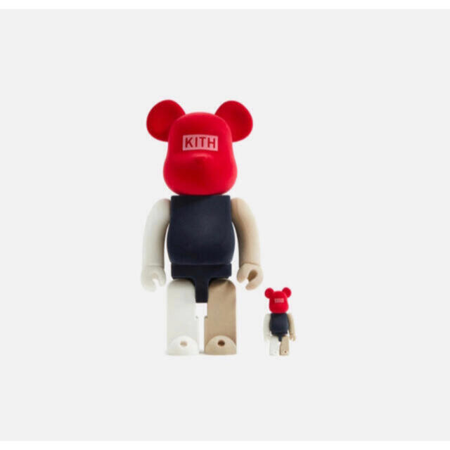 Kith 10周年記念 Kith Bearbrick 100% \u0026 400%