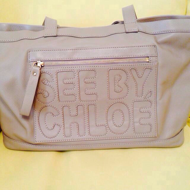 Chloe - SEE BY CHLOE/レザートート