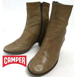 カンペール(CAMPER)のCAMPER /カンペール サイドジップ レザーブーツ　36(23cm相当)(ブーツ)