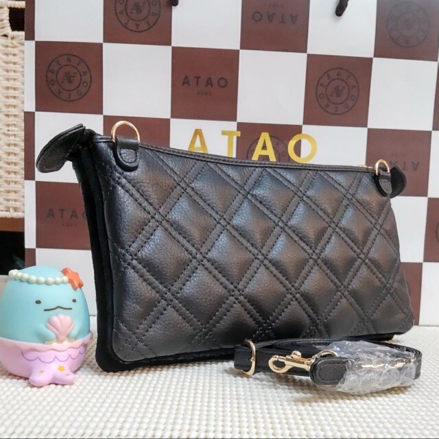 ATAO(アタオ)の《美品》アタオ　ブーブー　ブラックダイヤ　 レディースのファッション小物(財布)の商品写真