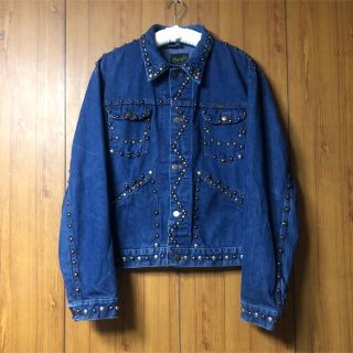 ラングラー(Wrangler)のWrangler 70's  124MJ スタッズリメイク(Gジャン/デニムジャケット)