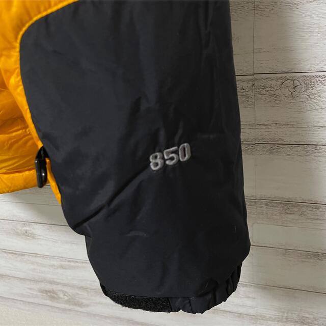 THE NORTH FACE(ザノースフェイス)のノースフェイス　ダウンジャケット　イエロー　850フィル　L　サミットシリーズ レディースのジャケット/アウター(ダウンジャケット)の商品写真