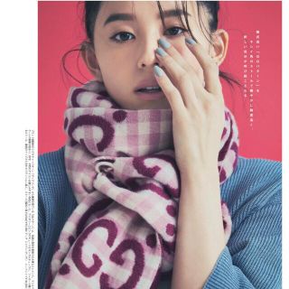 neo_shop様専用⭐️GUCCI グッチ ウールマフラー ストール ピンク