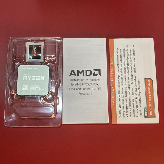 AMD Ryzen3 3100 CPU    国内正規品  中古　箱付属品あり スマホ/家電/カメラのPC/タブレット(PCパーツ)の商品写真