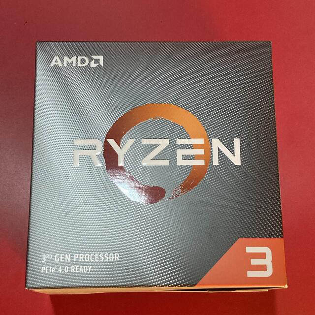 AMD Ryzen3 3100 CPU    国内正規品  中古　箱付属品あり スマホ/家電/カメラのPC/タブレット(PCパーツ)の商品写真