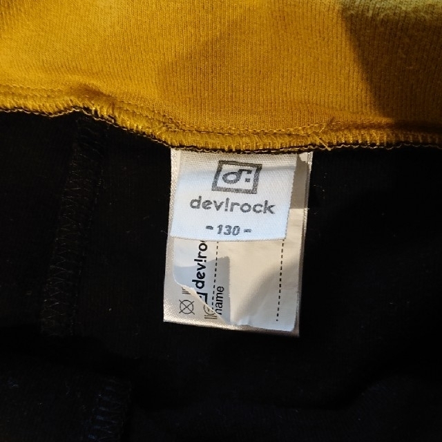 DEVILOCK(デビロック)のdev!rock スパッツ付きスカート 130 キッズ/ベビー/マタニティのキッズ服女の子用(90cm~)(スカート)の商品写真