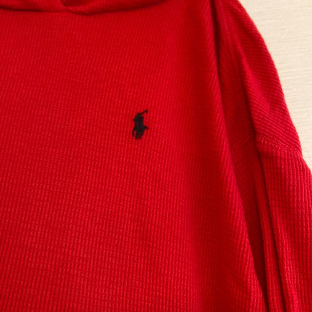 POLO RALPH LAUREN(ポロラルフローレン)のラルフローレン　ワッフルカットソー　長袖　160 キッズ/ベビー/マタニティのキッズ服男の子用(90cm~)(Tシャツ/カットソー)の商品写真