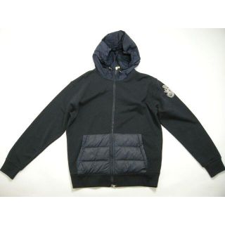 モンクレール(MONCLER)のサイズS■モンクレールx JW ANDERSONダウン入りスウェットパーカー新品(ダウンジャケット)