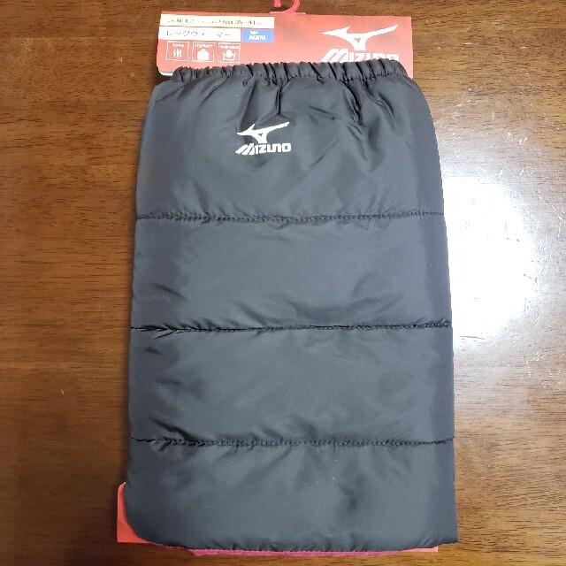 MIZUNO(ミズノ)のミズノ Mizuno メンズ レッグウォーマー ブラック メンズのレッグウェア(レッグウォーマー)の商品写真