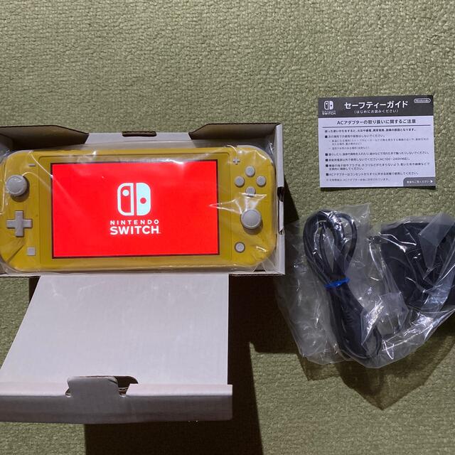 Nintendo Nintendo Switch Lite スイッチライト本体 イエローの通販 by G4M€S+4R｜ニンテンドースイッチならラクマ Switch - 未使用品 超特価低価