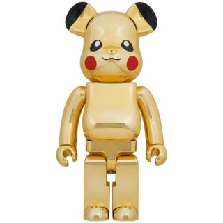 メディコムトイ(MEDICOM TOY)のBE@RBRICK ピカチュウ GOLD CHROME Ver 1000％(フィギュア)